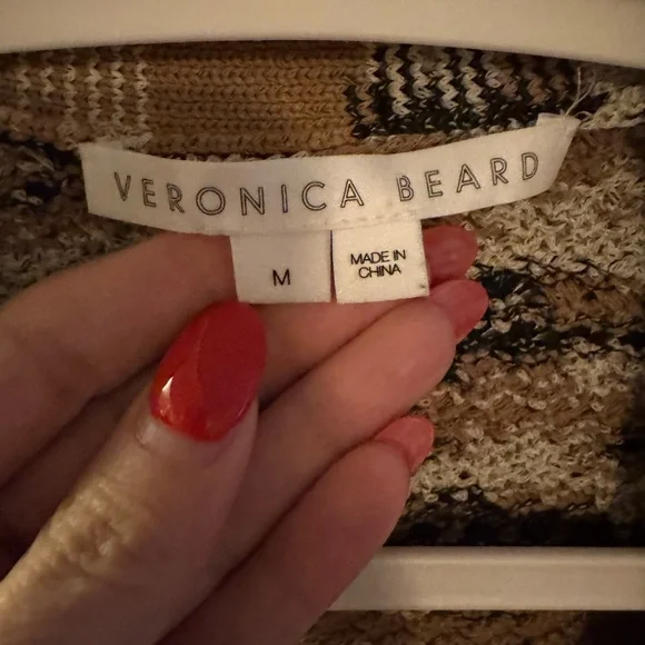 Veronica Beard Cecily Wool Blend Cardigan Medium - Picture 4 of 6